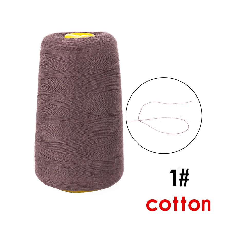 Alileader New Black Nylon Hair Weaving Thread For Hair Extensions 1500M Wig Thread For Sewing Threads For Sewing Machine Cotton