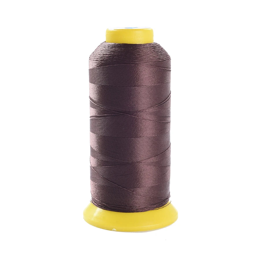 Alileader New Black Nylon Hair Weaving Thread For Hair Extensions 1500M Wig Thread For Sewing Threads For Sewing Machine Cotton