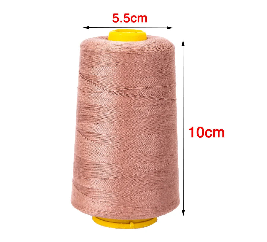 Alileader New Black Nylon Hair Weaving Thread For Hair Extensions 1500M Wig Thread For Sewing Threads For Sewing Machine Cotton