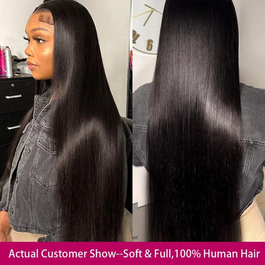 15A Peruvian Straight Bundles With Closure Unprocessed Virgin Human Hair Extensions 3 Bundles With Frontal Bundles and Closure