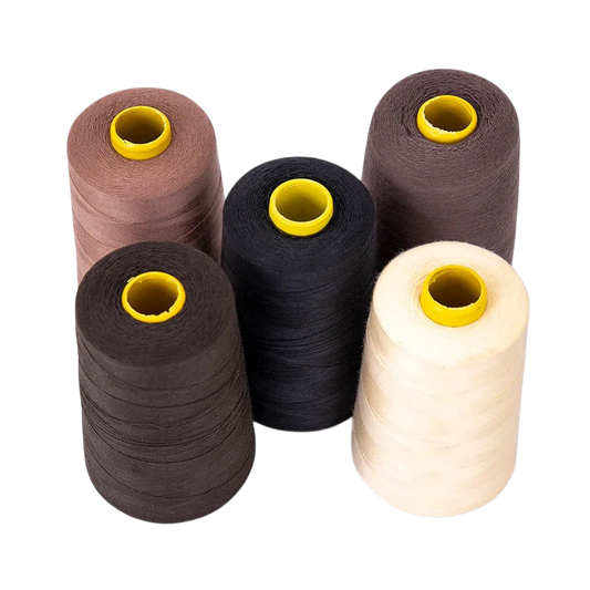 Alileader New Black Nylon Hair Weaving Thread For Hair Extensions 1500M Wig Thread For Sewing Threads For Sewing Machine Cotton